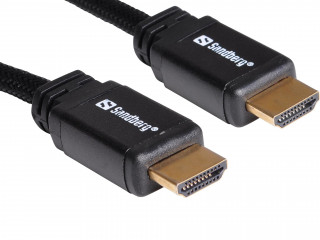 Sandberg Kábel - HDMI (5m; HDMI 2.0; 4K-UHD; fekete) PC