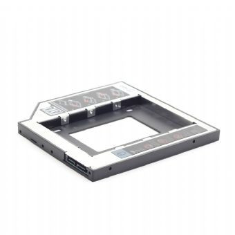 Gembird SSD/HDD beépítő keret SATA -> SATA (Notebook ODD helyére, 9.5mm) PC