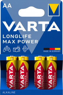 VARTA Max Tech AA alkáli ceruza elem 4db/bliszter PC