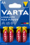 VARTA Max Tech AA alkáli ceruza elem 4db/bliszter thumbnail