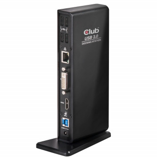 DOCK CLUB3D Sensevision USB 3.0 Dual Display Docking Station PC