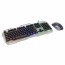 White Shark APACHE-2 billentyűzet USB QWERTZ Magyar Fekete, Szürke thumbnail