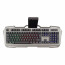 White Shark APACHE-2 billentyűzet USB QWERTZ Magyar Fekete, Szürke thumbnail