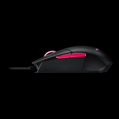 Asus ROG Strix Impact II Electro Punk Egér (90MP01U0-BMUA00) Fekete-Rózsaszín PC