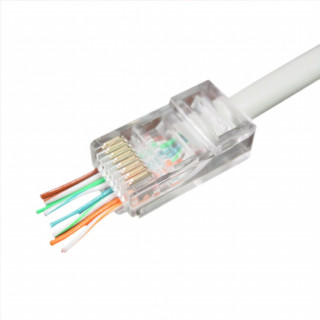 Gembird RJ45 CAT5e UTP csatlakozó dugó 8P8C 10db PC