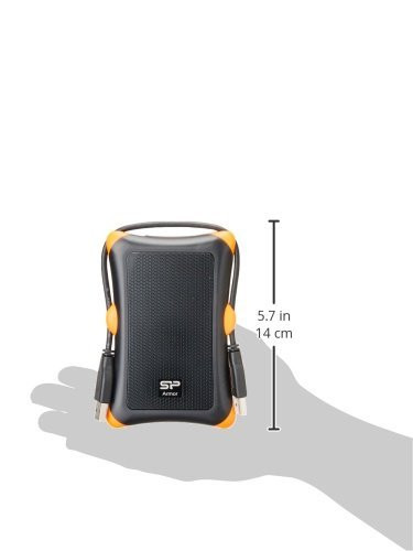 Silicon Power Armor A30 1TB Fekete [2.5"/USB3.0] PC
