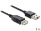 DeLock Extension cable EASY-USB 2.0 Type-A male > USB 2.0 Type-A female Black 1m thumbnail