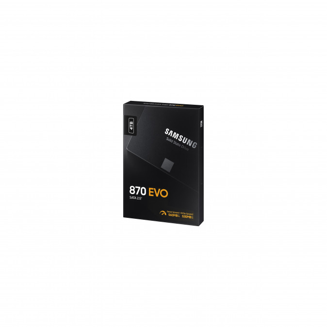 Samsung 870 EVO 4000 GB Fekete PC