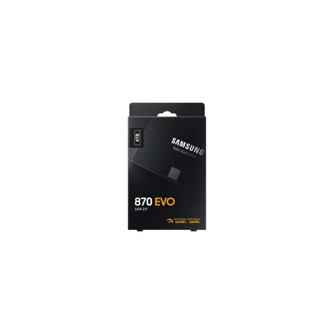 Samsung 870 EVO 4000 GB Fekete PC