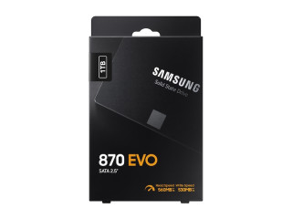 Samsung 870 EVO 1000 GB Fekete SSD PC