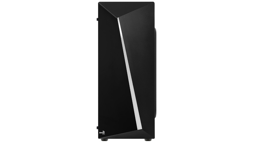 AeroCool Shard RGB (Plexi Ablakos) - Fekete PC