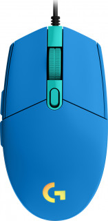 Logitech G G102 egér USB típus A 8000 DPI -kék PC