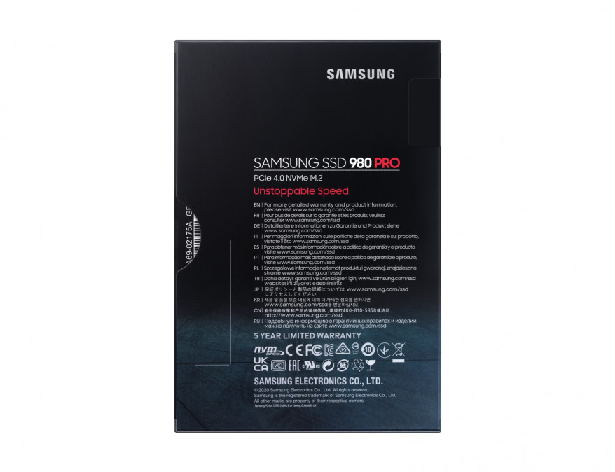 Samsung 980 Pro 1TB SSD [2280/M.2] PC