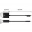 Ewent EW9821 Converter type-C to VGA f. 0,15m White thumbnail