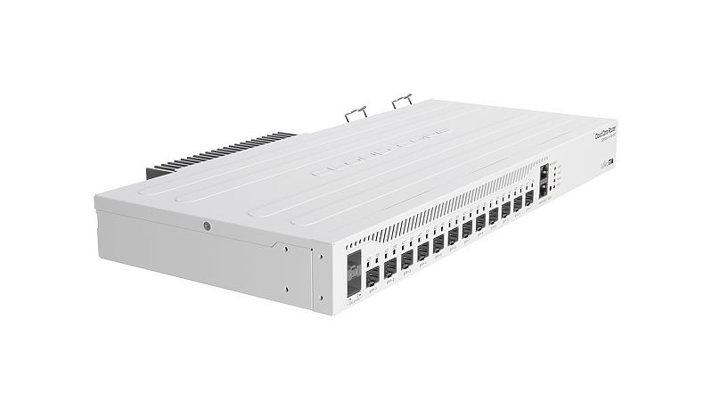 Mikrotik CCR2004-1G-12S+2XS vezetékes router Gigabit Ethernet Fehér PC