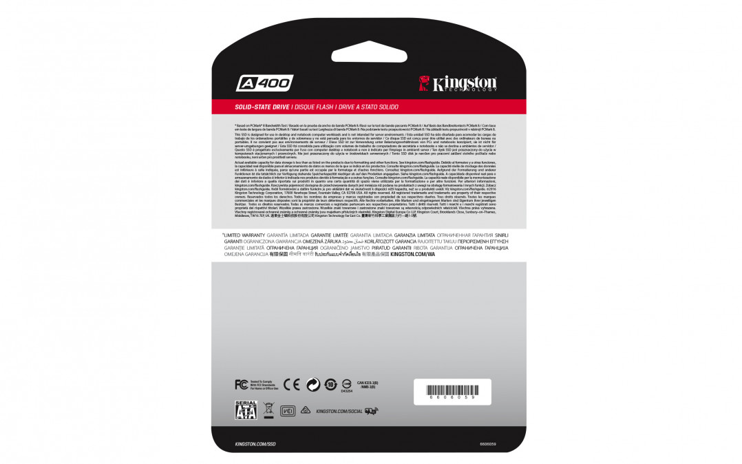 Kingston A400 240GB [2.5"/SATA3] SA400S37/240G PC