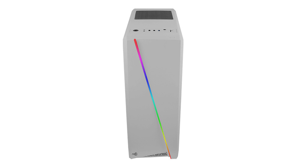 AeroCool Cylon RGB (Plexi Ablak) - Fehér PC