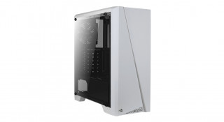 AeroCool Cylon RGB (Plexi Ablak) - Fehér PC