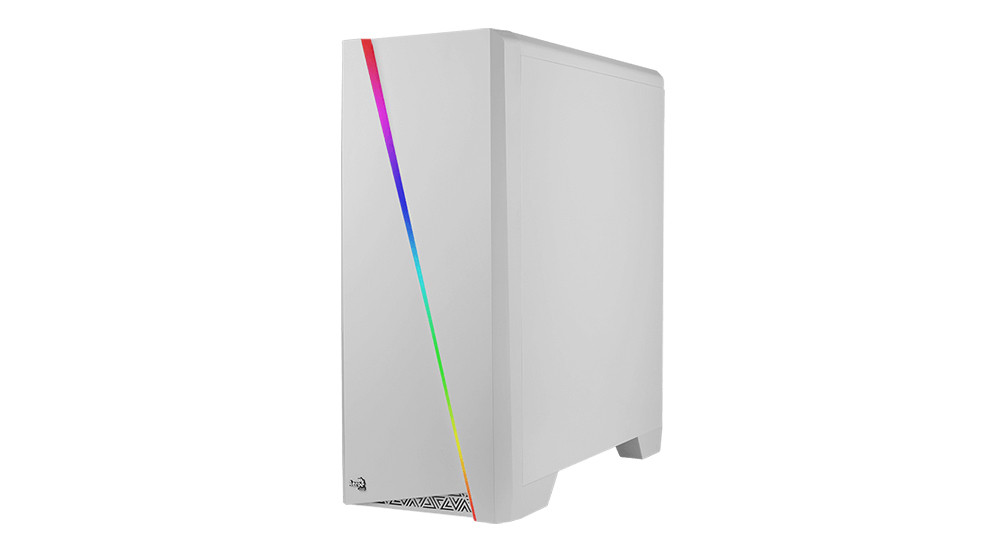 AeroCool Cylon RGB (Plexi Ablak) - Fehér PC