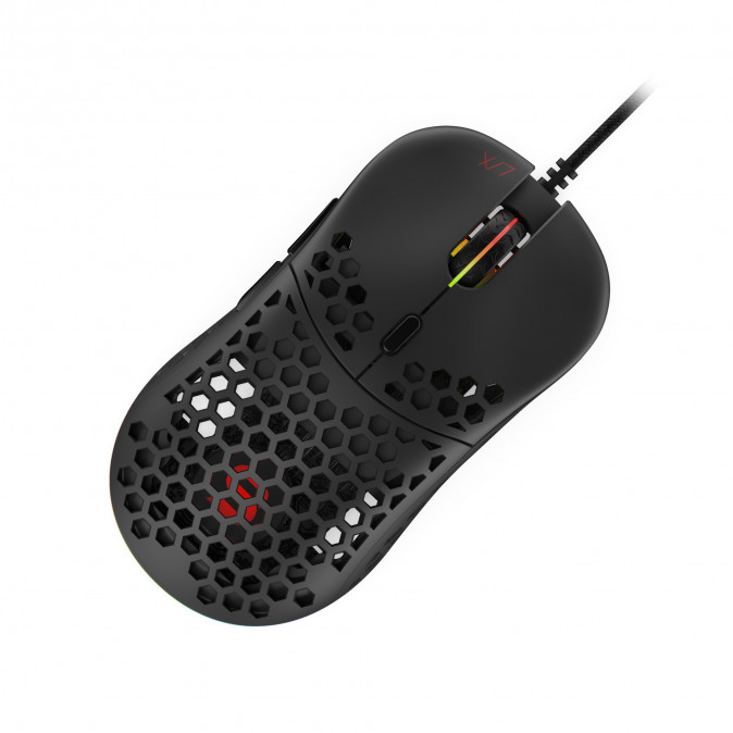 SPC Gear LIX egér 8000 DPI Jobbkezes PC
