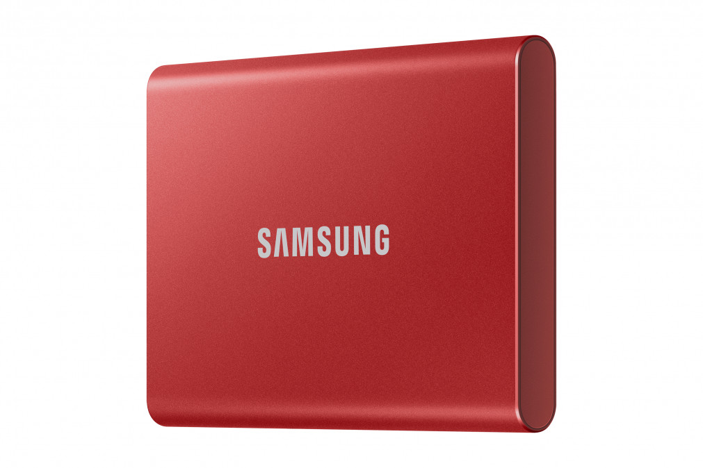 Samsung Portable SSD T7 500 GB Vörös PC
