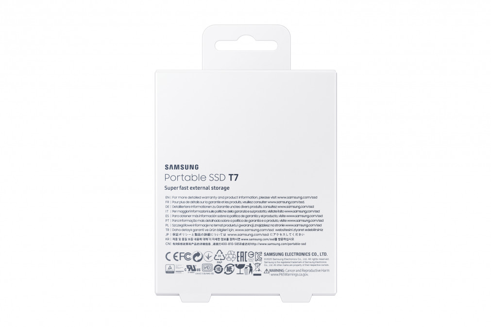 Samsung Portable SSD T7 500 GB Vörös PC