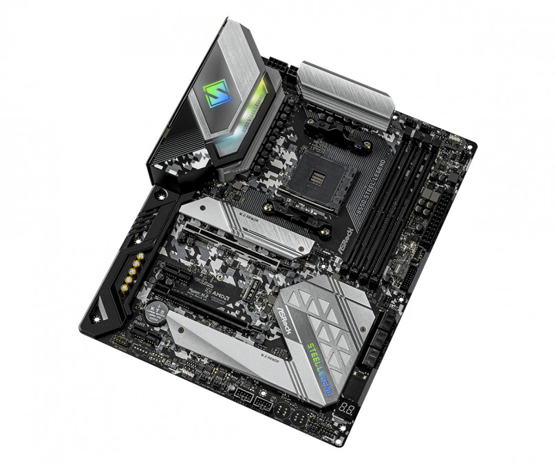 Asrock B550 Steel Legend AM4 foglalat ATX AMD B550 PC