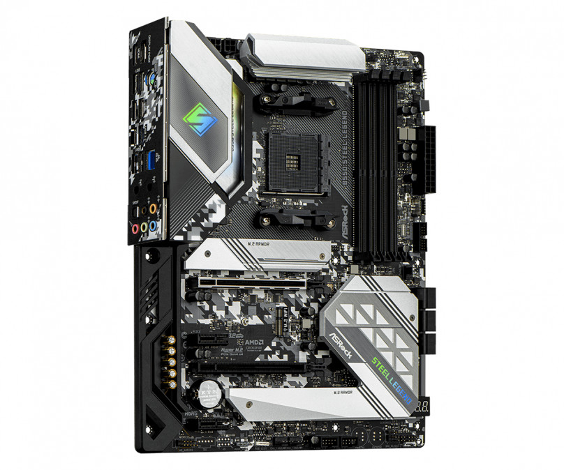 Asrock B550 Steel Legend AM4 foglalat ATX AMD B550 PC