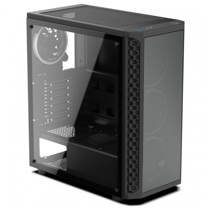 SilentiumPC Signum SG1X RGB (Ablakos) - Fekete PC