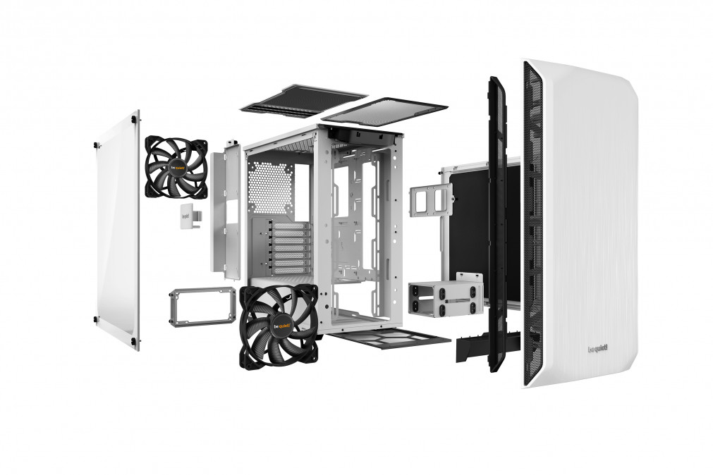 Be quiet! Pure Base 500 Window White PC