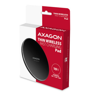 Axagon WDC-P10T Mobiltelefon Vezeték nélküli töltő Mobil