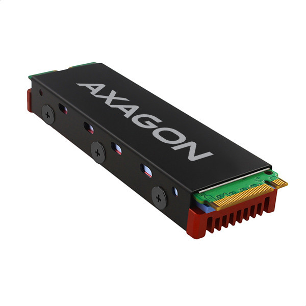 Axagon CLR-M2 alumínium passzív hűtő M.2 SSD-hez PC