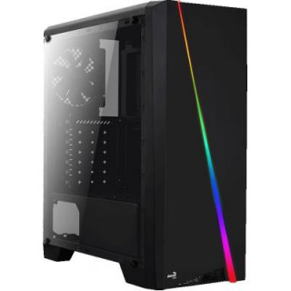AeroCool Cylon Pro RGB (Edzett üveg) - Fekete PC