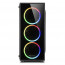 Sharkoon Számítógépház -  TG4 RGB (fekete; üveg oldal; alsó táp; ATX; 4x120mm RGB Ventillátor; 2xUSB3.0; I/O) thumbnail