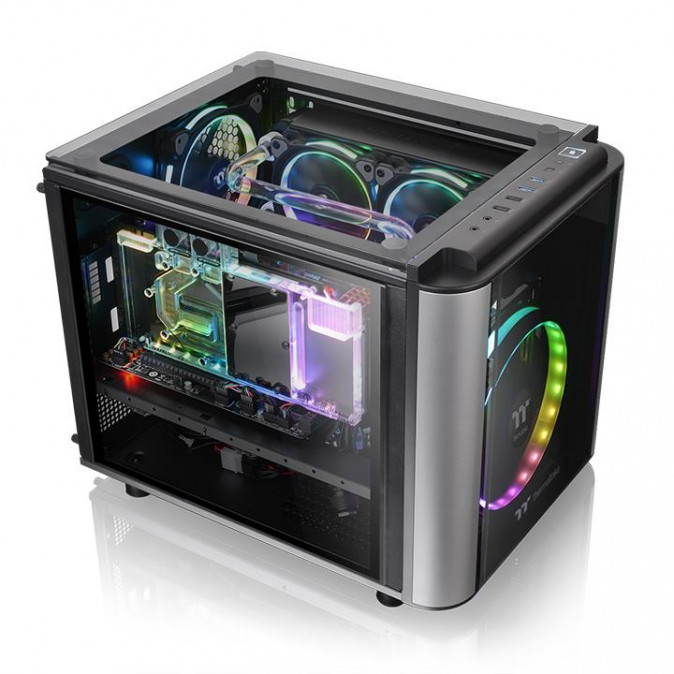 Thermaltake Level 20 VT (Ablakos) - Fekete PC