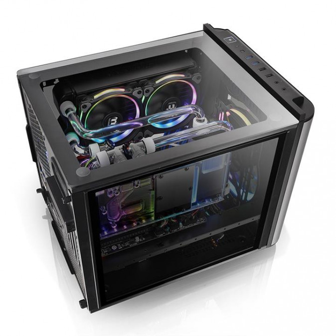 Thermaltake Level 20 VT (Ablakos) - Fekete PC