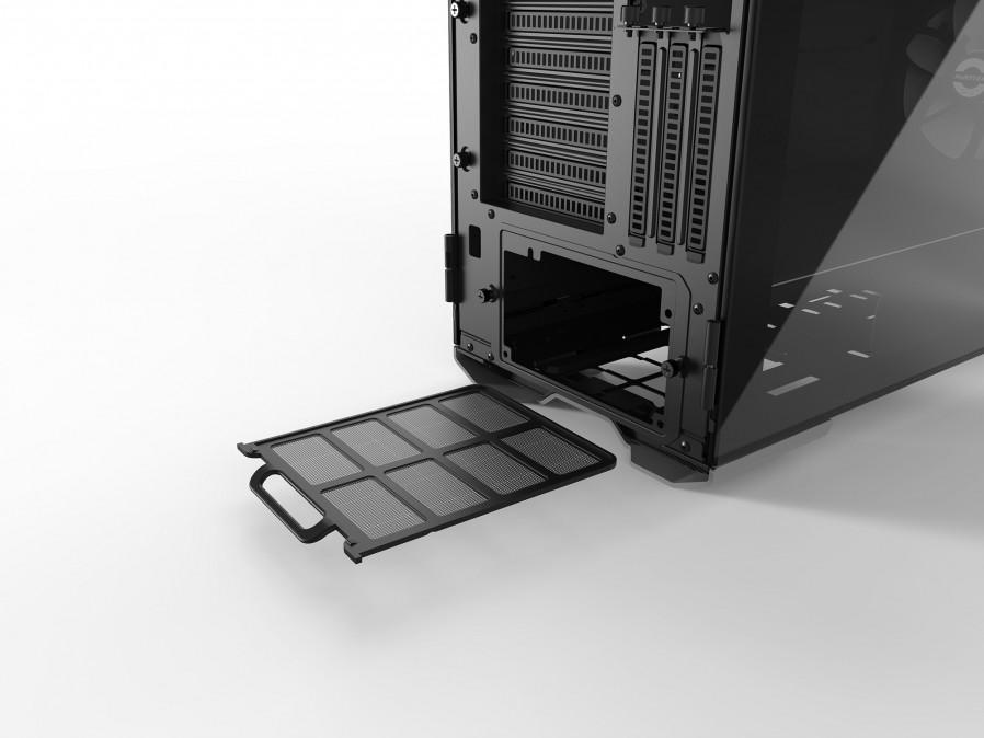Phanteks Enthoo Evolv X (Edzett üveg) - Ezüst PC
