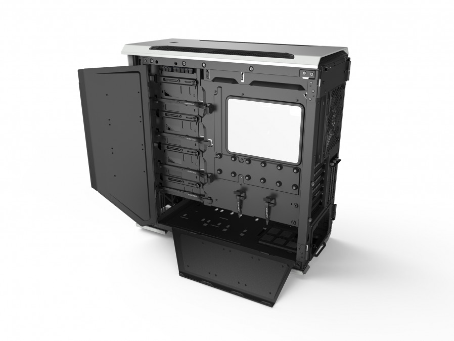Phanteks Enthoo Evolv X (Edzett üveg) - Ezüst PC