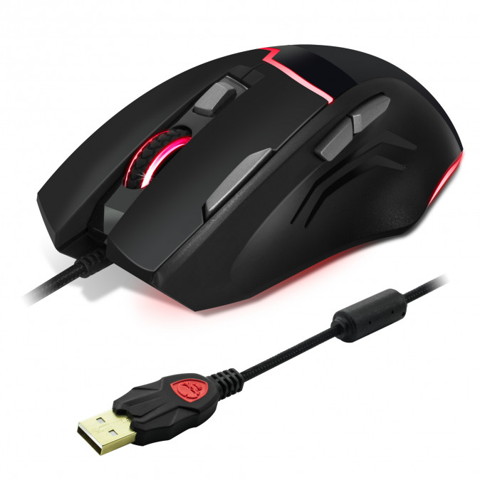 Spirit Of Gamer Elite M10 Egér - Fekete PC