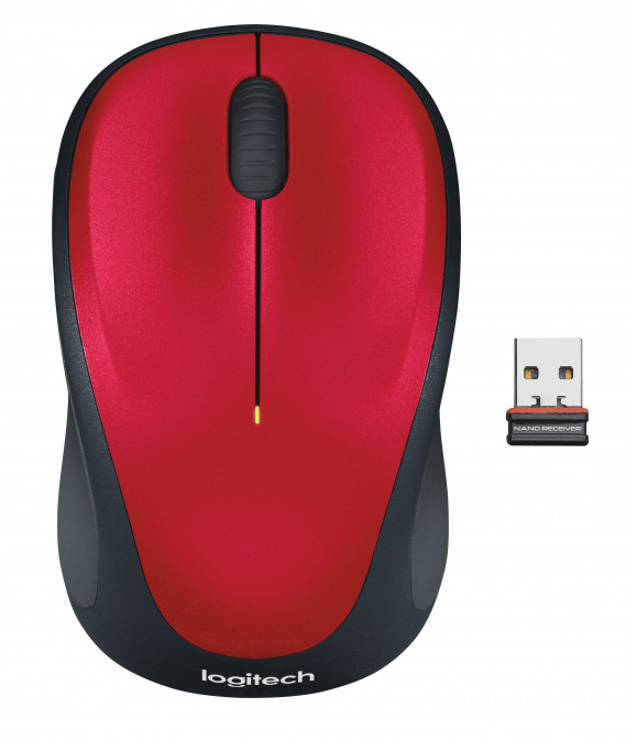 Logitech M235 Optical [Vez.nélküli] - Piros PC