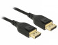 DeLock DisplayPort cable 8K 60 Hz 2m DP 8K certified thumbnail