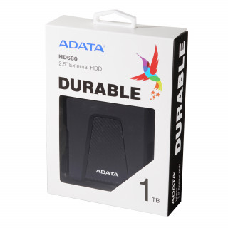 ADATA HD680 1TB Ütésálló [2.5"/USB3.1] - Fekete PC