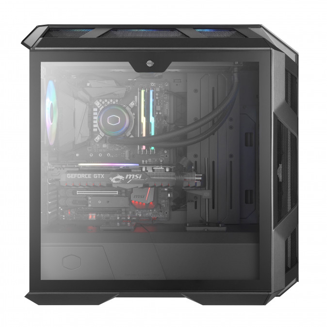 Cooler Master MasterCase H500M (Edzett üveg) - Szürke PC
