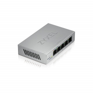 ZyXEL GS1200-5 5port Gigabit LAN (60W) web menedzselhető asztali switch PC