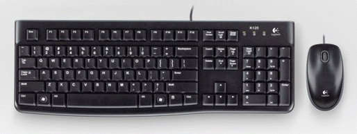 Logitech MK120 (HU, USB) - Fekete PC