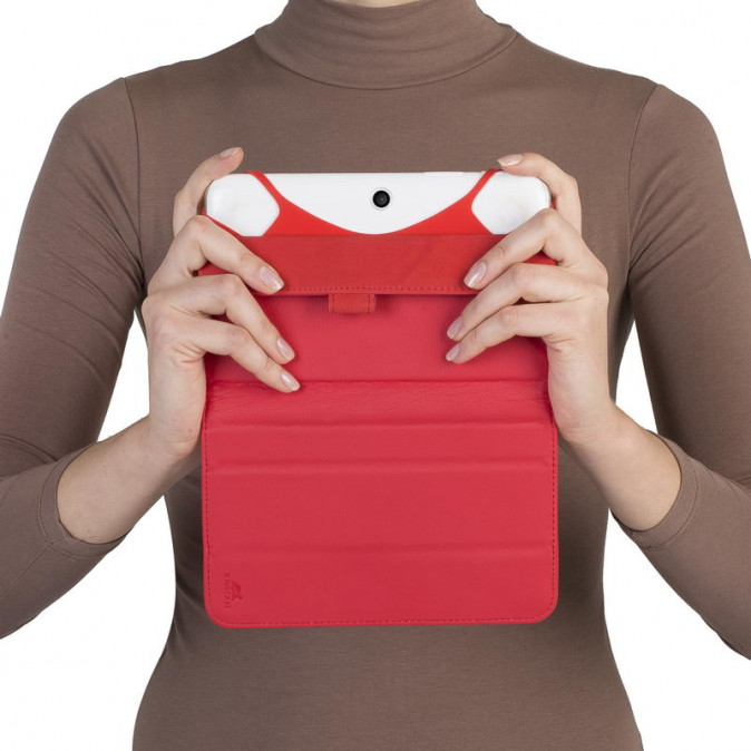 RivaCase 3132 Malpensa 7" piros univerzális tablet tok Mobil