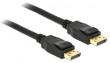 DeLock Cable Displayport 1.2 male > Displayport male 4K 3m thumbnail