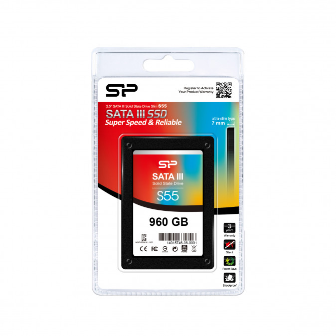 Silicon Power Slim S55 960GB [2.5"/SATA3] PC