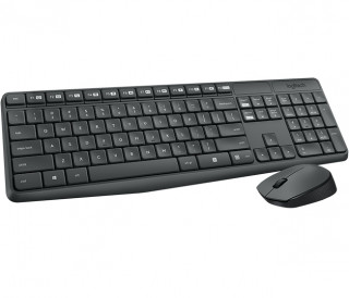 Logitech MK235 (HU, Vez.nélküli) - Fekete PC