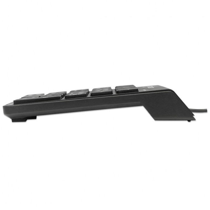 Manhattan Ultra Slim numerikus billentyűzet, USB, fekete PC